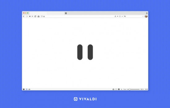 Браузер Vivaldi теперь позволяет поставить интернет на паузу
