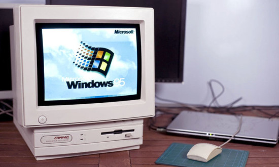 Windows 95 превратился в приложение