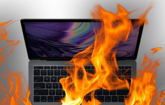 MacBook Pro взорвался и едва не устроил пожар в доме