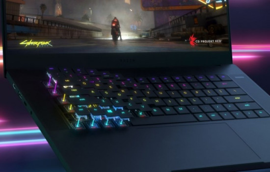 Razer выпустил первый в мире ноутбук с оптической клавиатурой