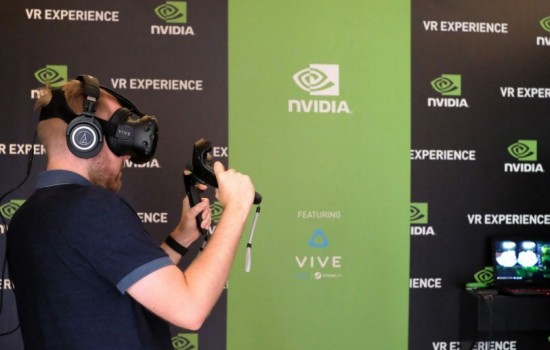 Nvidia представила GPU для ноутбуков, на которых запускается виртуальная реальность
