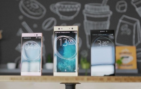 Sony представил три новых смартфона Xperia