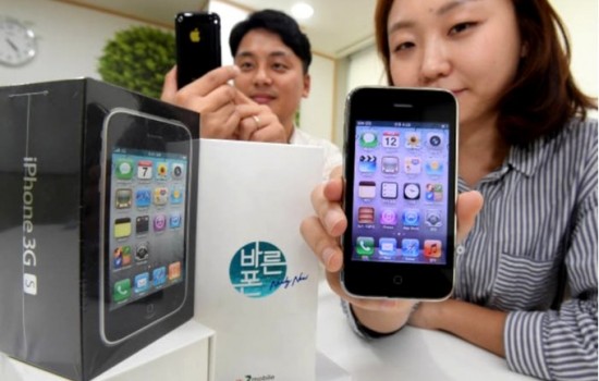 В Корее в продажу поступили новые iPhone 3GS