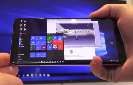 Смартфоны Huawei смогут загружать Windows 10 прямо из облака