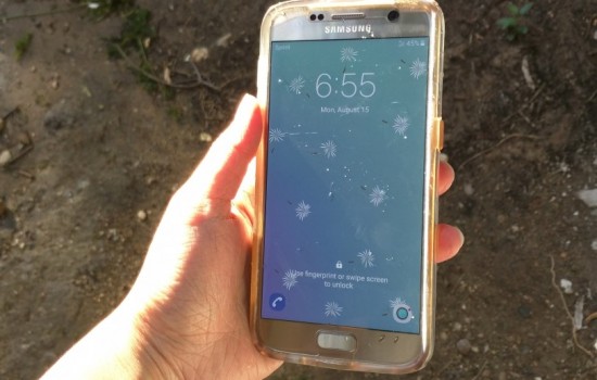 Упавший в озеро Galaxy S7 выдержал двухчасовое погружение в воду