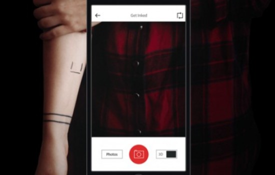 Новое приложение позволит увидеть тату на коже до его нанесения