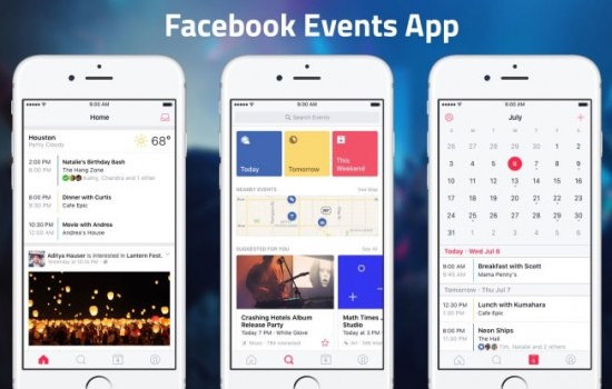 Новое приложение Facebook Events показывает все мероприятия поблизости