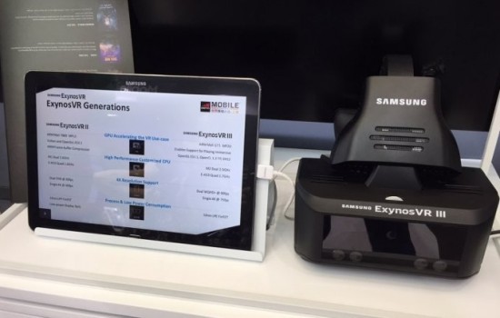 Samsung раскрыл свою VR-гарнитуру Exynos VR III