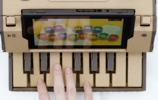 Nintendo Labo превращает Nintendo Switch в пианино, удочку или робот