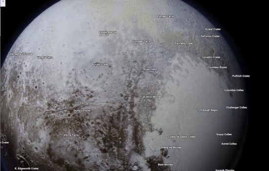 Google Карты начали показывать другие планеты