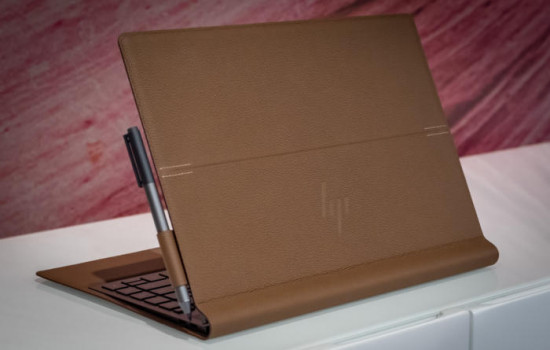 HP выпустил ноутбук Spectre Folio с корпусом из кожи и магниевого сплава