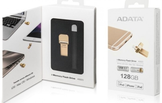 i-Memory AI920 от ADATA дарит дополнительную память iPhone
