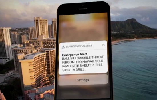 СМС-рассылка о ракетной атаке вызвала панику на Гавайях