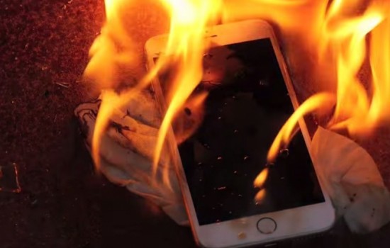 iPhone 6S взорвался во время ремонта