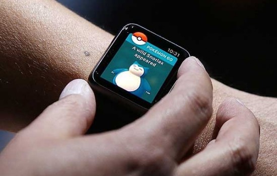 Вышел Pokemon Go для Apple Watch