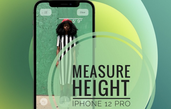 Смартфоны iPhone 12 Pro могут измерять рост человека