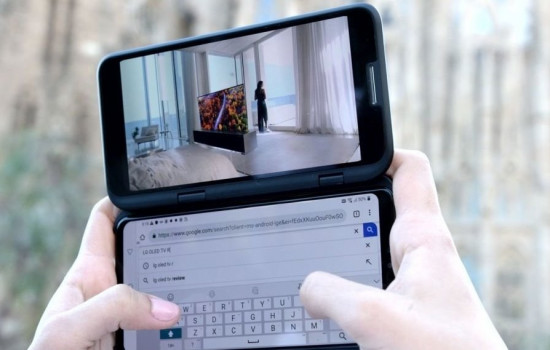 LG выпускает новый флагманский смартфон с двумя экранами