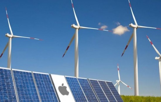 Apple полностью перешел на возобновляемые источники энергии