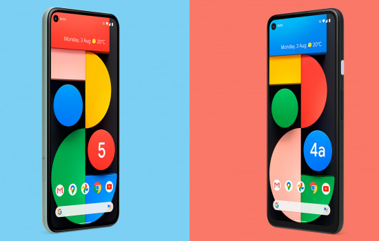 Представлены смартфоны Pixel 5 и Pixel 4a 5G: в чем отличия между ними?