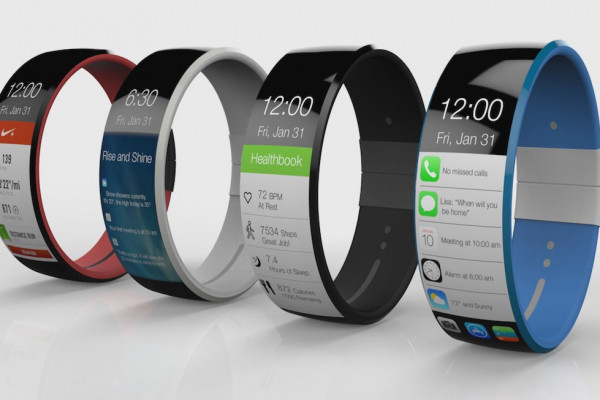 Apple патентует новый дизайн для часов с большим изогнутым дисплеем