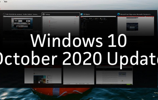 Выпущен Windows 10 October 2020 Update. Что нового?