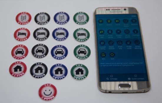 Пластиковые NFC-чипы за $20 позволят легко управлять смартфоном