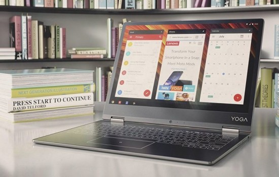 Lenovo представил планшет Yoga A12 с футуристической клавиатурой Halo