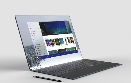 Microsoft разрабатывает Windows для гибких складных ноутбуков