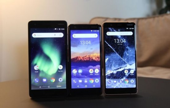 HMD представил бюджетные смартфоны Nokia 5.1, Nokia 3.1 и Nokia 2.1
