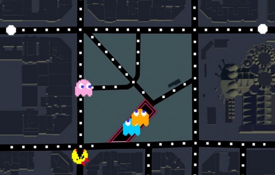 В День смеха в Google Картах можно играть в Pac-Man