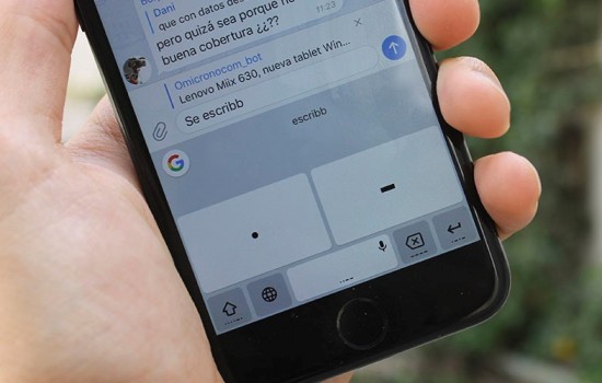 Google выпустил Gboard с азбукой Морзе для iOS