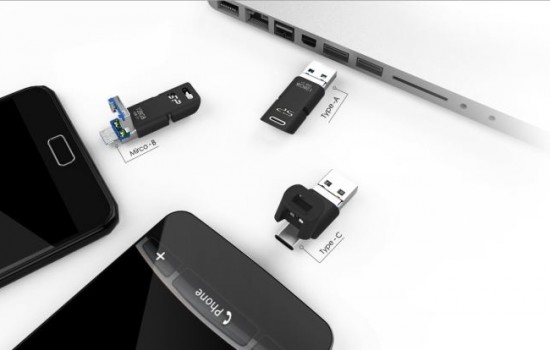 Флеш-накопитель Mobile C50 может работать с любым типом USB