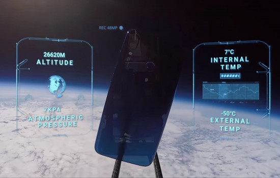 Смартфон Redmi Note 7 отправили в космос на разведку