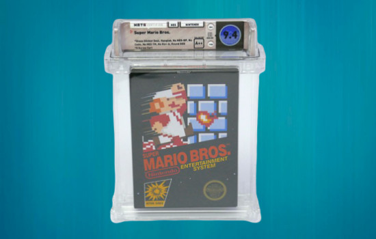 Картридж Super Mario Bros. продали на аукционе за рекордную сумму